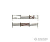 Woodland Scenics 2981 Log Fence (HO) 26’’ Scenery Details