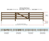 Woodland Scenics 2982 Rail Fence (Ho) 26’ Scenery Details