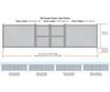 Woodland Scenics 2983 Chain Link Fence (Ho) 26’ Scenery Details