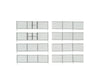Woodland Scenics 2983 Chain Link Fence (Ho) 26’ Scenery Details