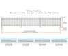 Woodland Scenics 2984 Picket Fence (Ho) 26’ Scenery Details