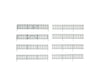 Woodland Scenics 2984 Picket Fence (Ho) 26’ Scenery Details