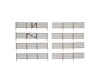 Woodland Scenics 2992 Rail Fence (N) 14’ Scenery Details