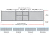 Woodland Scenics 2993 Chain Link Fence (N) 14’ Scenery Details