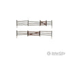 Woodland Scenics 3001 Log Fence - Kit With Gates Hinges & Planter Pins Total Scale Length: 192’