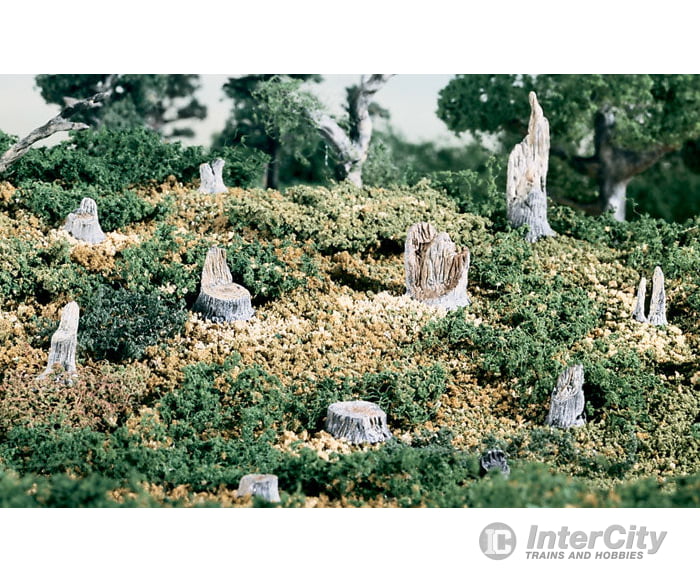 Woodland Scenics 32 Stump - Broken(14/Pk) Scenery Details