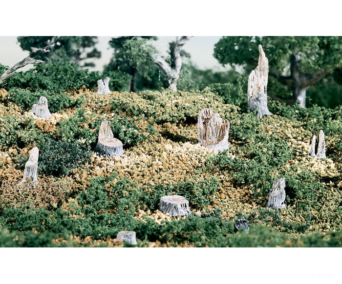 Woodland Scenics 32 Stump - Broken(14/Pk) Scenery Details