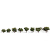Woodland Scenics 3501 Sun Kissed 3/4’-1-1/4’ - 8/Pk Classic Trees & Vegetation