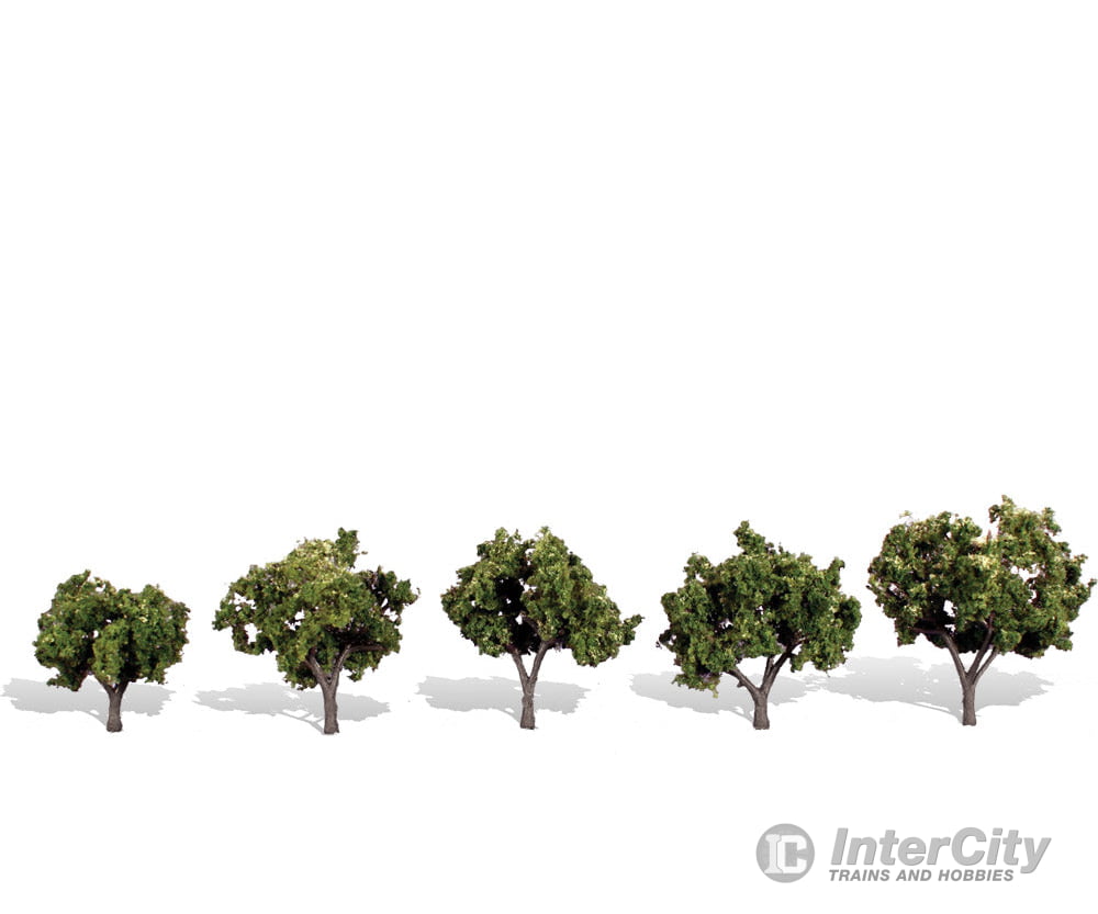 Woodland Scenics 3502 Sun Kissed 1-1/4’-2’ - 5/Pk Classic Trees & Vegetation