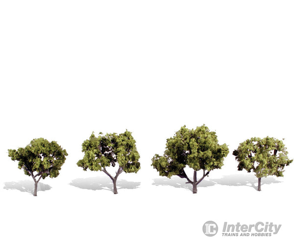 Woodland Scenics 3503 Early Light 2’-3’ - 4/Pk Classic Trees & Vegetation