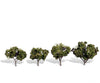 Woodland Scenics 3504 Sun Kissed 2’-3’ - 4/Pk Classic Trees & Vegetation