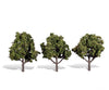 Woodland Scenics 3510 Sun Kissed 4’-5’ - 3/Pk Classic Trees & Vegetation