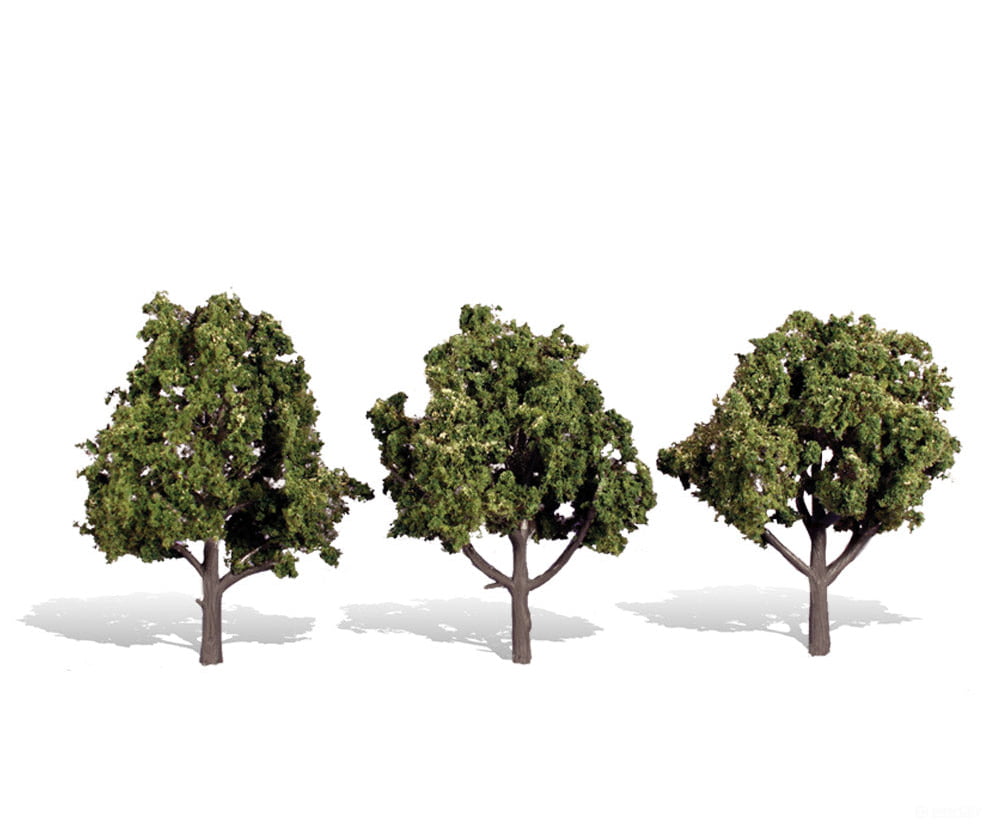 Woodland Scenics 3510 Sun Kissed 4’-5’ - 3/Pk Classic Trees & Vegetation
