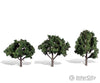 Woodland Scenics 3511 Cool Shade 4’ - 5’ - 3/Pk Classic Trees & Vegetation