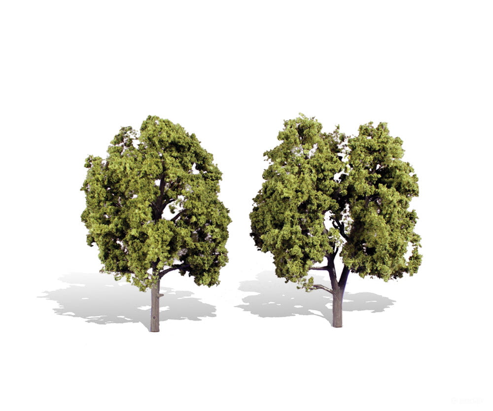 Woodland Scenics 3512 Early Light 5’ - 6’ - 2/Pk Classic Trees & Vegetation