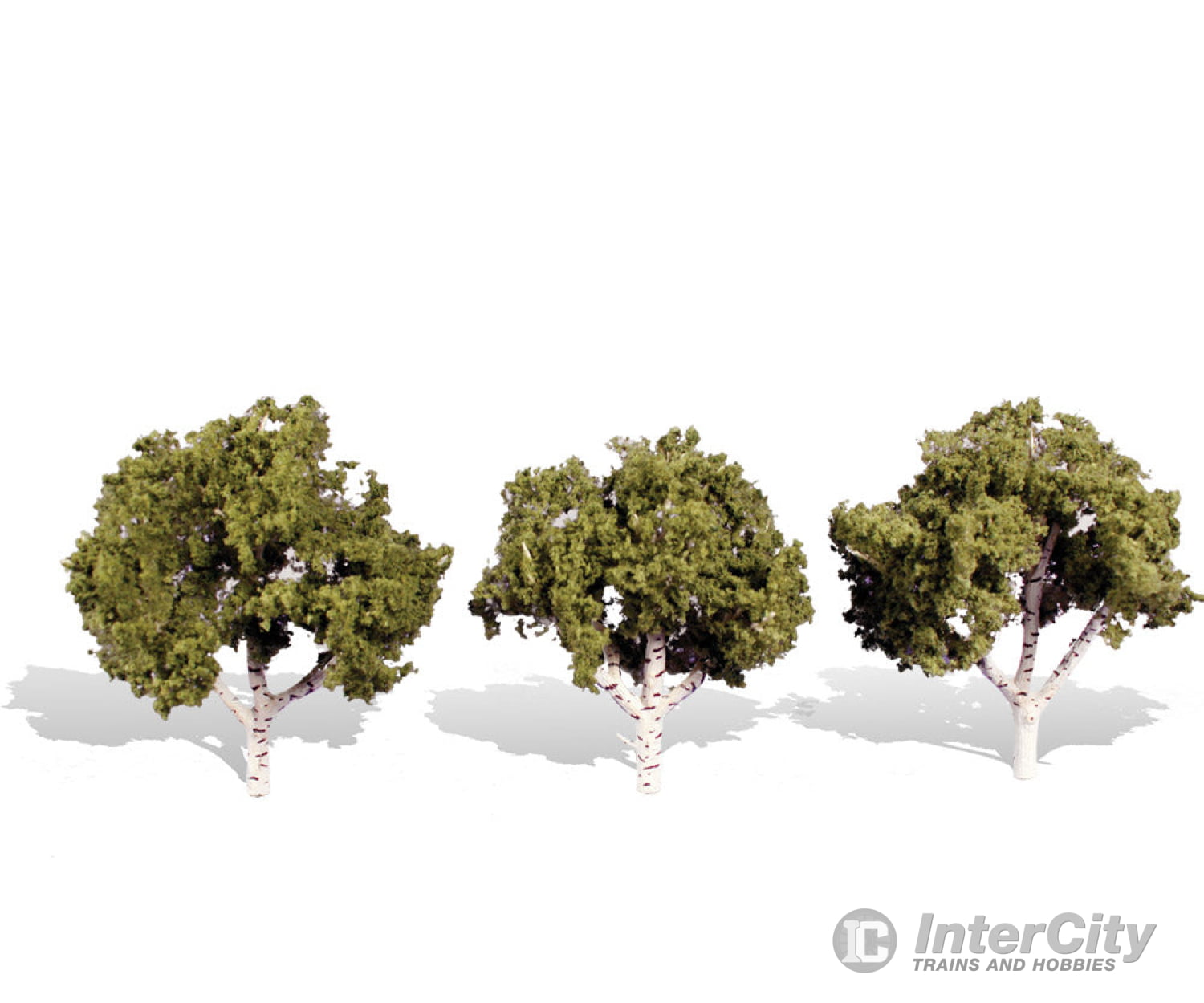 Woodland Scenics 3534 Waters Edge 3’ - 4’ - 3/Pk Classic Trees & Vegetation