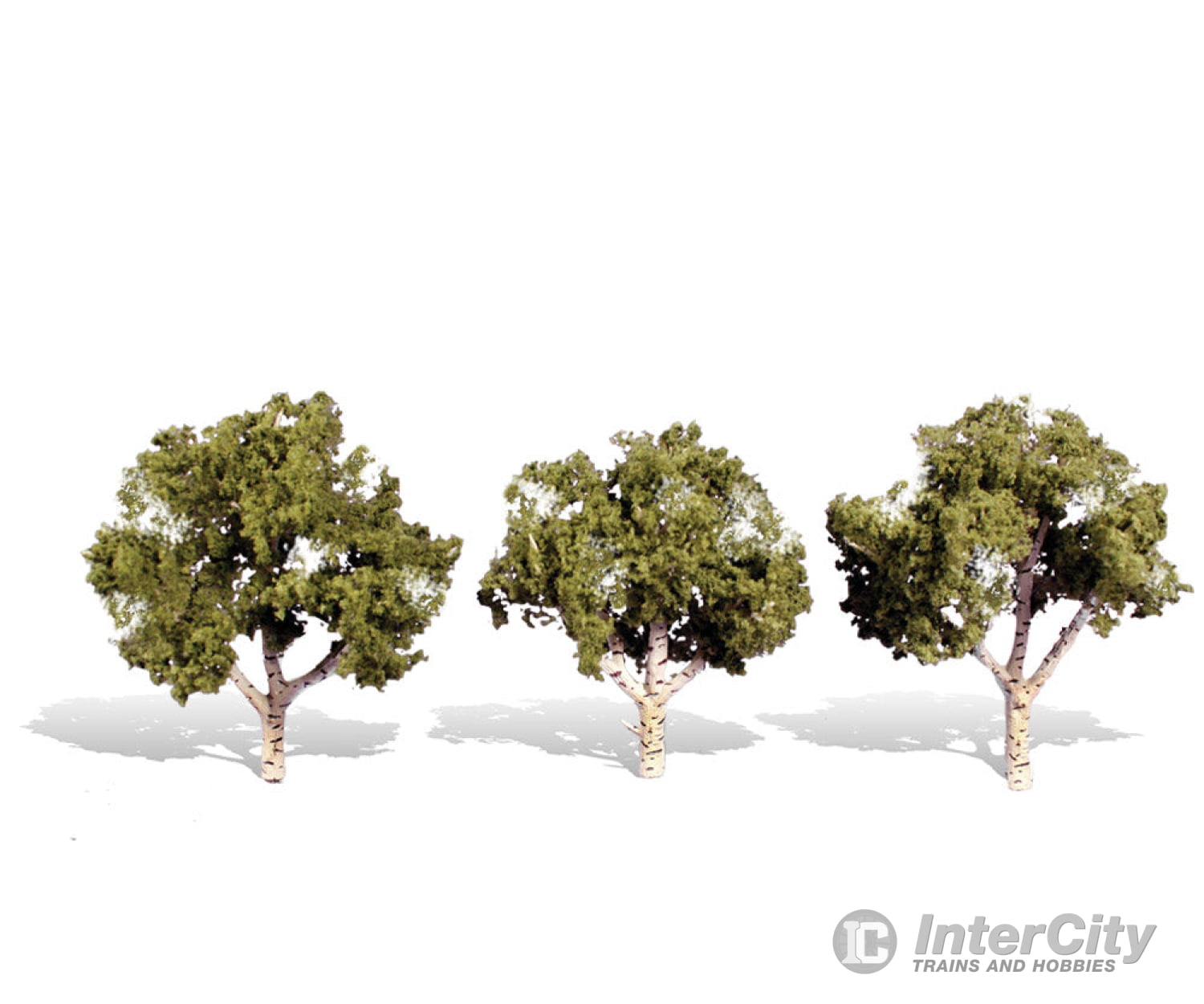 Woodland Scenics 3535 Waters Edge 4’-5’ - 3/Pk Classic Trees & Vegetation