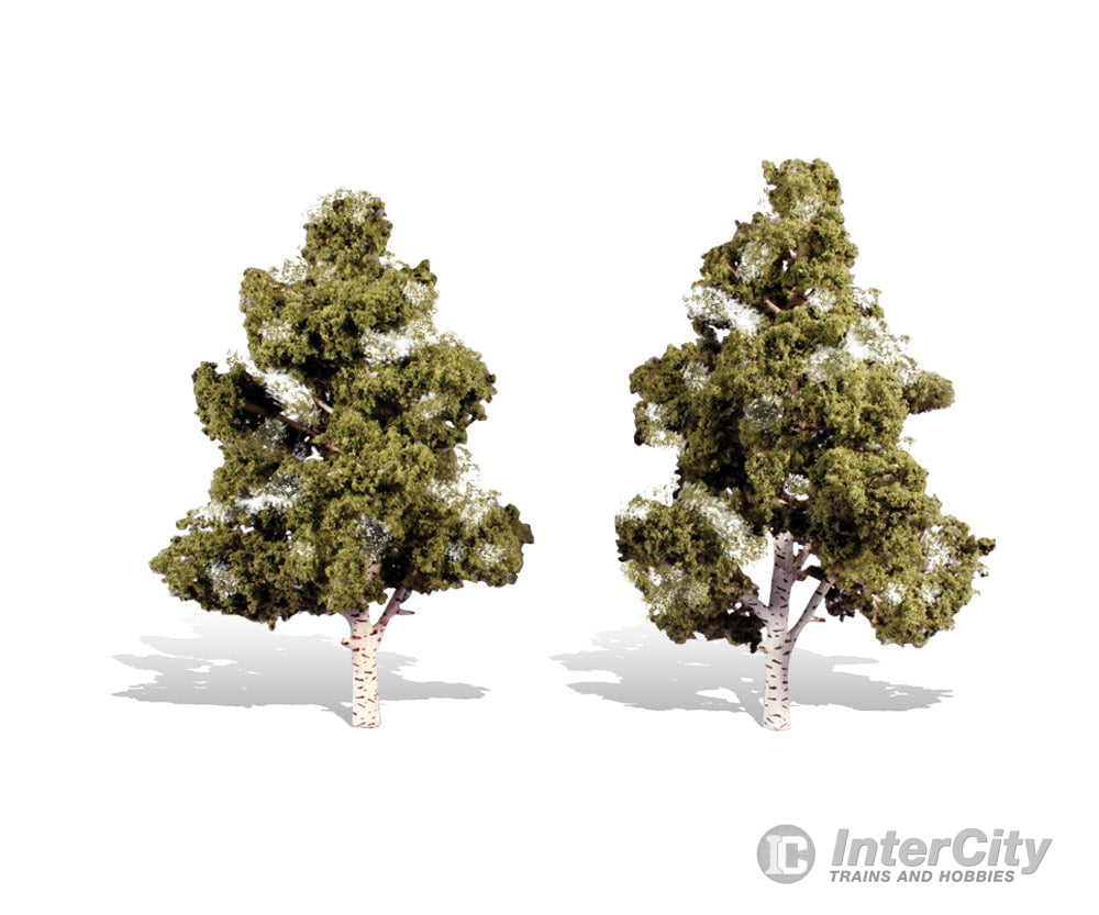 Woodland Scenics 3538 Waters Edge 7’-8’ - 2/Pk Classic Trees & Vegetation