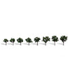 Woodland Scenics 3547 Cool Shade 3/4’-1-1/4’ - 8/Pk Classic Trees & Vegetation