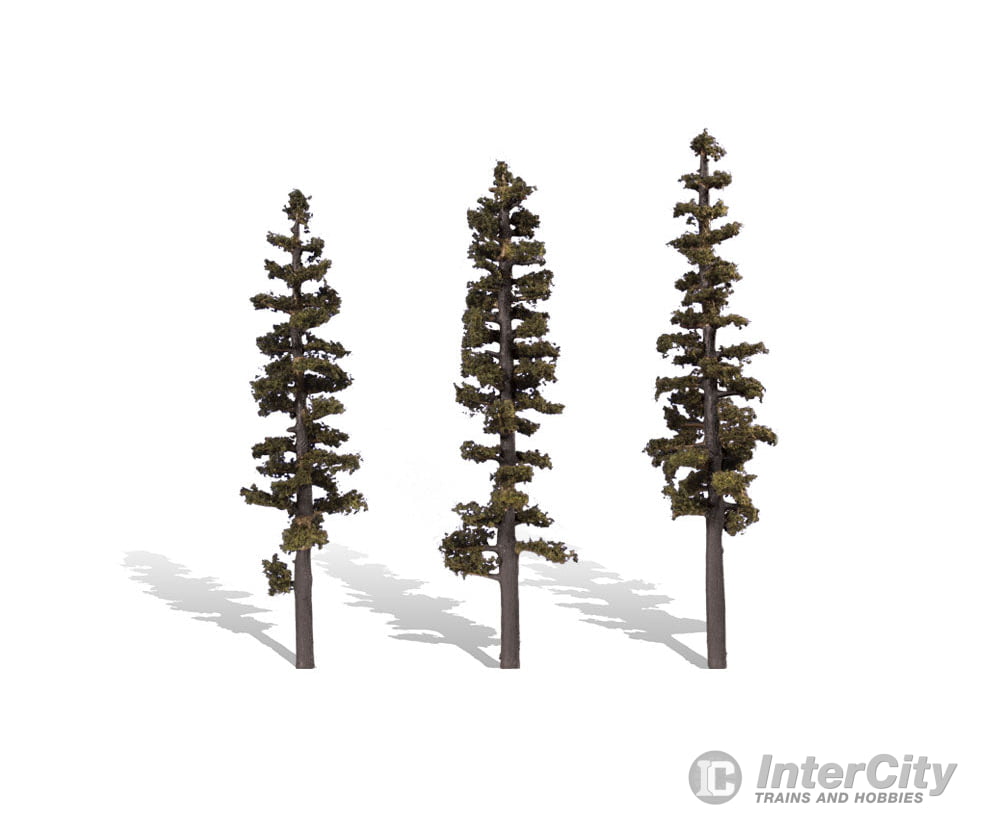 Woodland Scenics 3563 Standing Timber 7’ - 8’ - 3/Pk Classic Trees & Vegetation