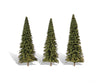 Woodland Scenics 3573 Forever Green 7’-8’ - 3/Pk Classic Trees & Vegetation