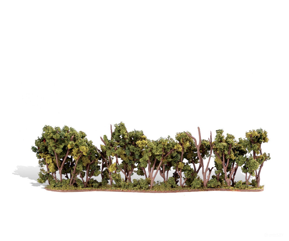 Woodland Scenics 3581 Hedge Row 1’-2’ 1/Pk Classic Trees & Vegetation