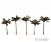 Woodland Scenics 3597 Palm Trees 3’ - 3.75’ (5/Pk) Classic & Vegetation