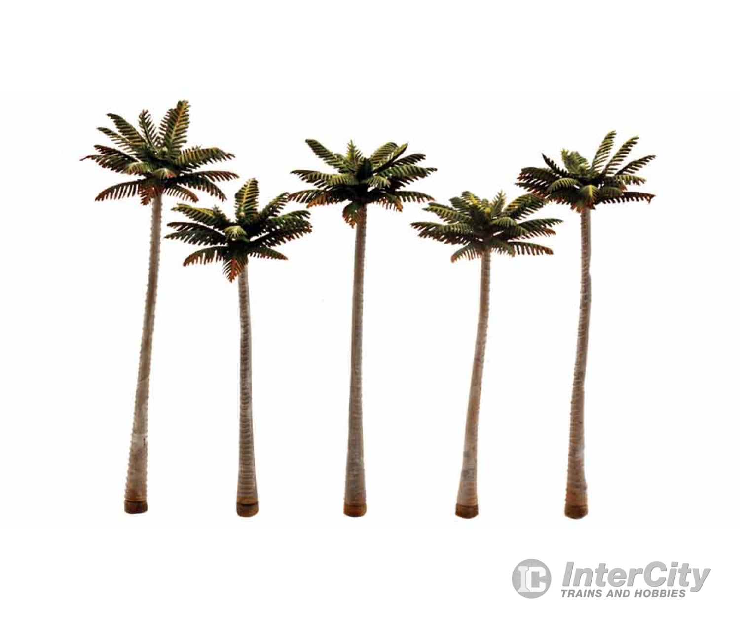 Woodland Scenics 3598 Palm Trees 4.75’ - 5.25’ (5/Pk) Classic & Vegetation