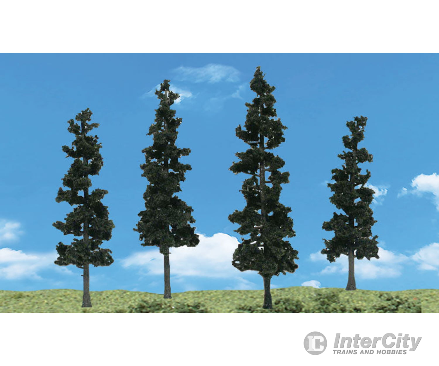 Woodland Scenics 4151 Conifer Tree (4/Pk) Trees & Vegetation