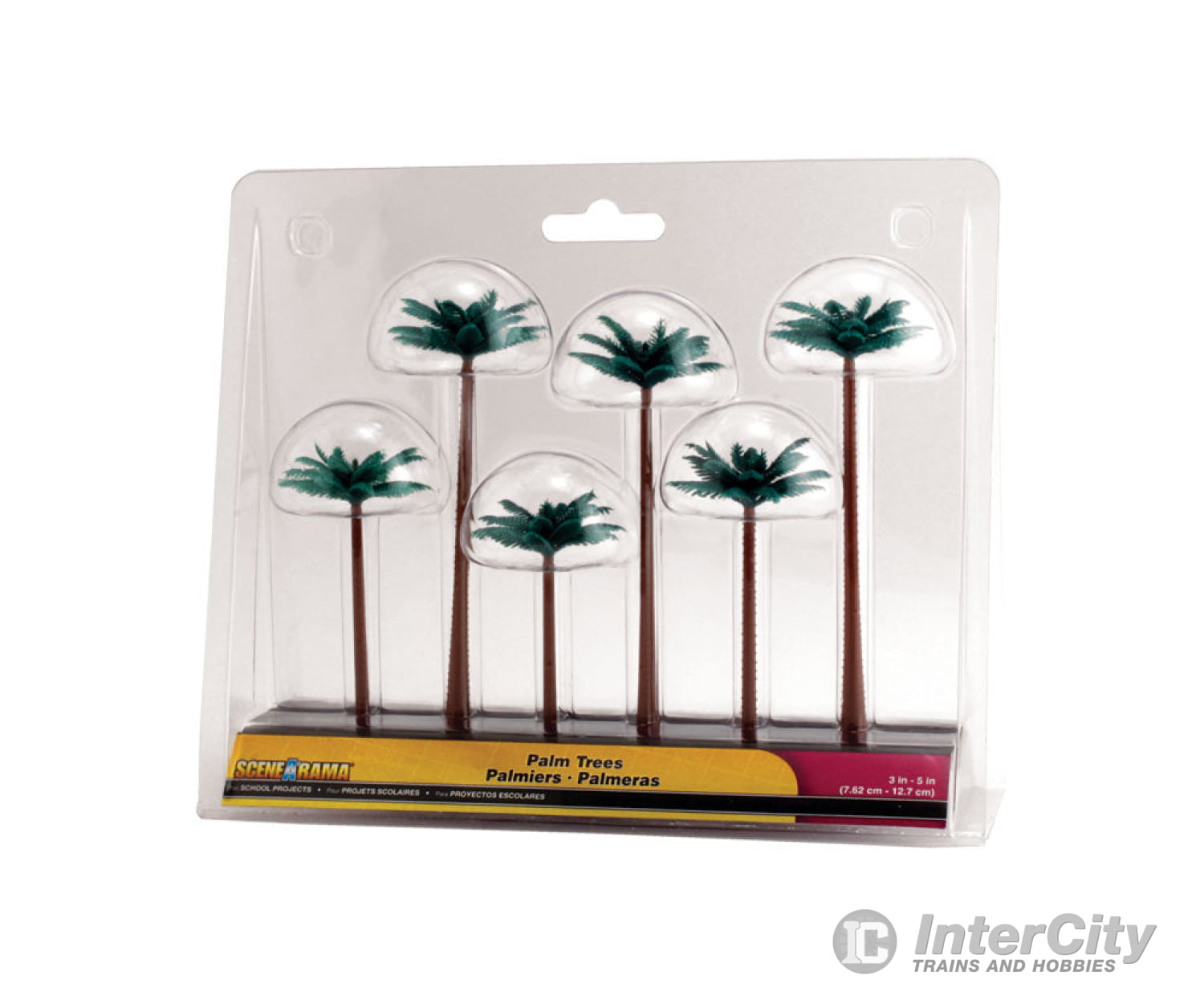 Woodland Scenics 4152 Palm Trees (6/Pk) & Vegetation