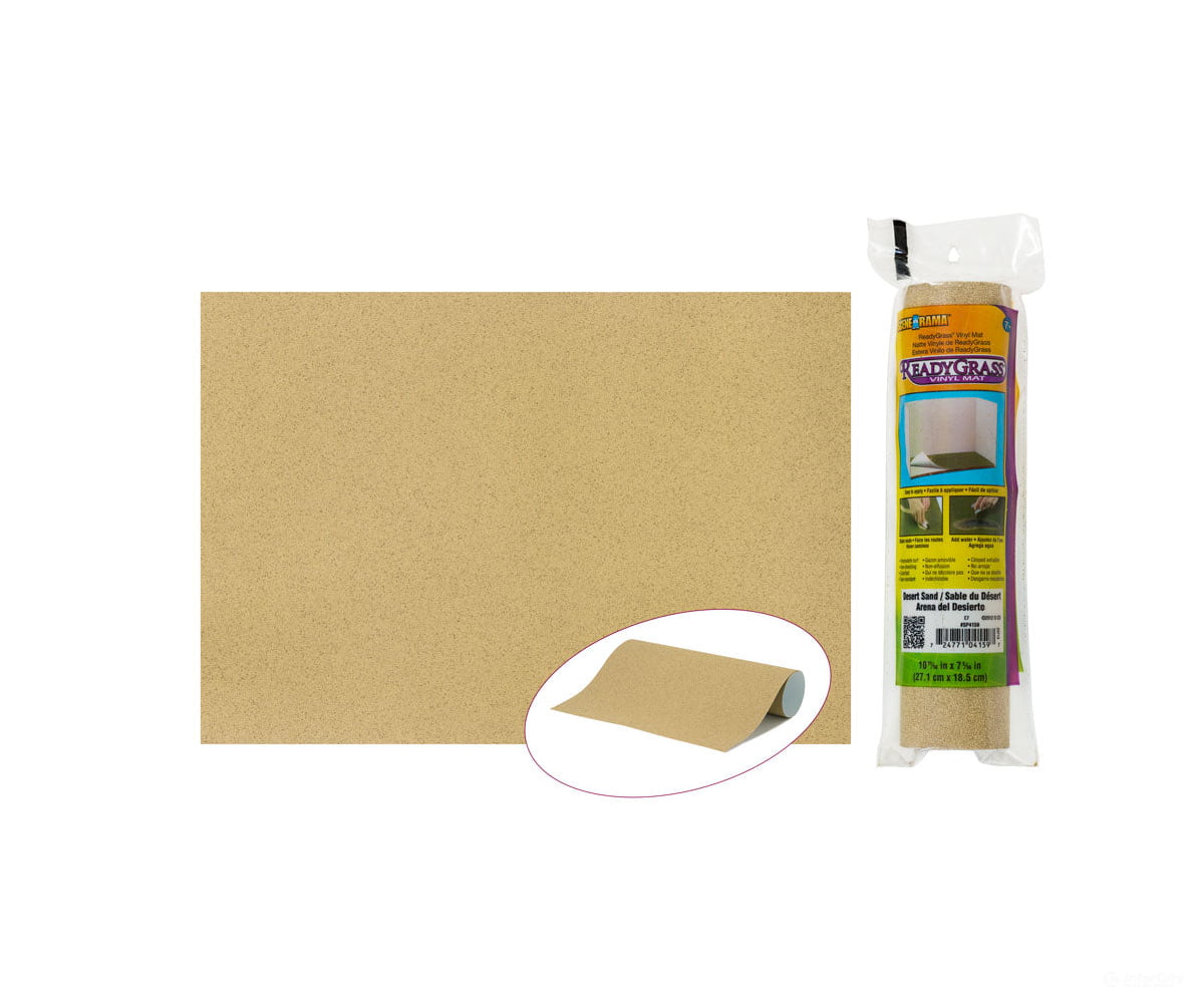 Woodland Scenics 4159 Desert Sand Readygrass Sheet Grass & Scenery Mats
