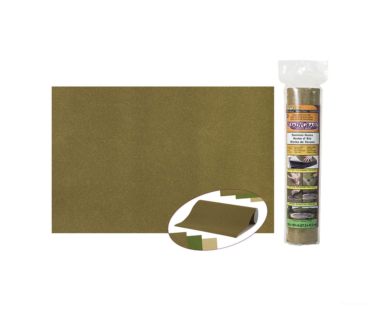 Woodland Scenics 4160 Summer Readygrass Sheet Grass & Scenery Mats