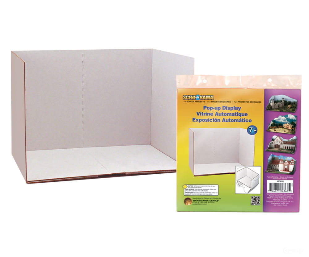 Woodland Scenics 4168 Pop - Up Display - Scene - A - Rama(Tm) School Project 10 - 3/4 X 7 - 3/8 7 -
