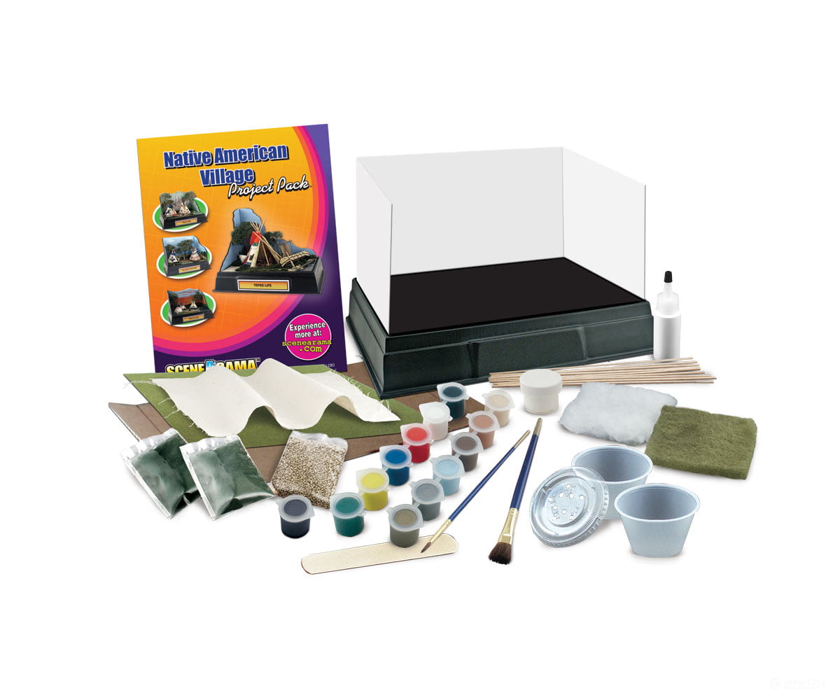 Woodland Scenics 4280 Project Pack Native American Indian Other Scenery