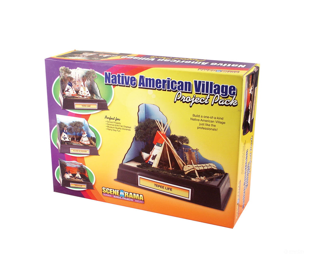 Woodland Scenics 4280 Project Pack Native American Indian Other Scenery