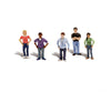 Woodland Scenics 4451 Young Adults - Scene - A - Rama(R) Pkg(5) Figures