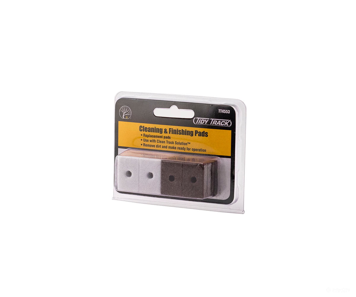 Woodland Scenics 4553 Cleaning & Finishing Pads Track Accessories