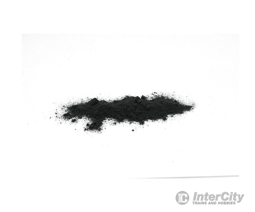 Woodland Scenics 4641 Paper Flower Pollen - 1.8 Cu In. 29.4 Cm. Charcoal Flock & Turf