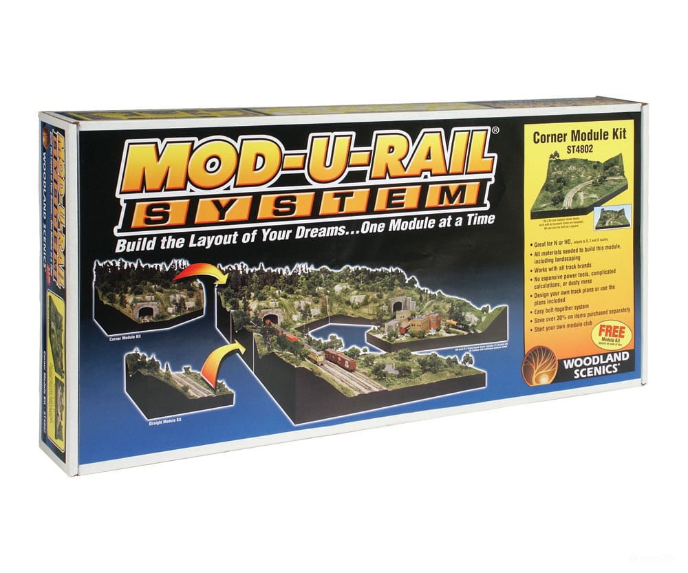 Woodland Scenics 4802 Modurail - Curve (36’X36’) Other Scenery