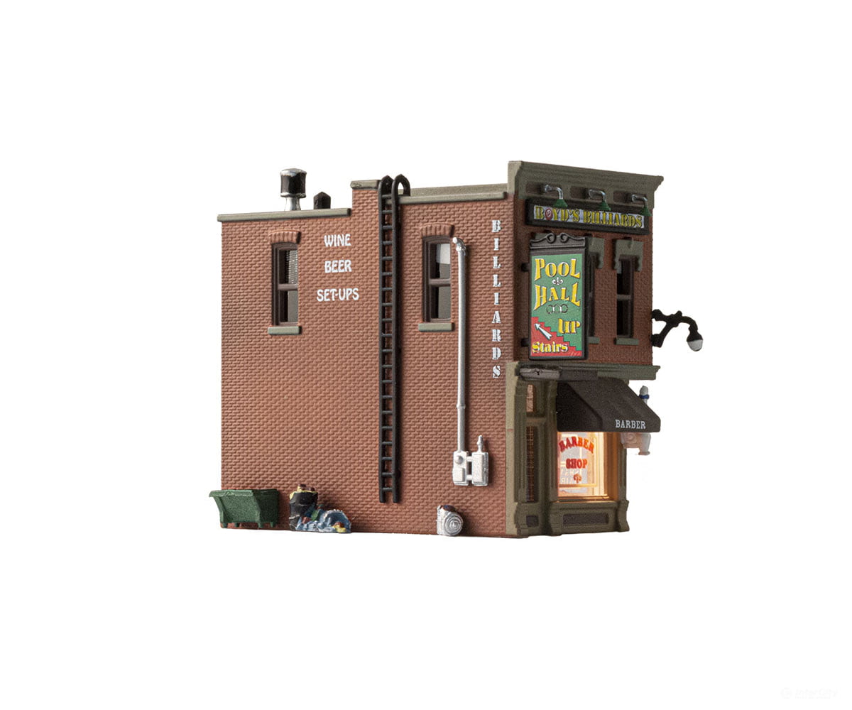 Woodland Scenics 4923 Corner Emporium (Lit) N Scale Structures