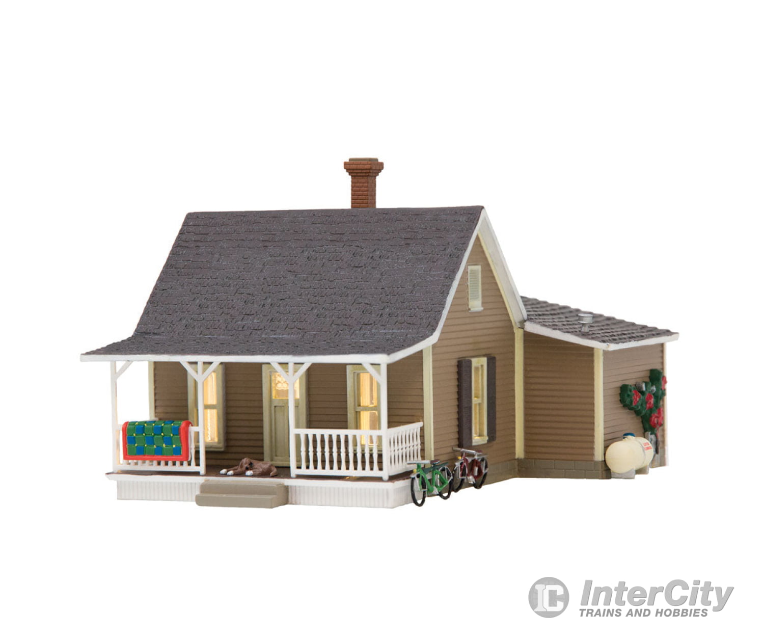 Woodland Scenics 4926 Granny’s House (Lit) N Scale Structures