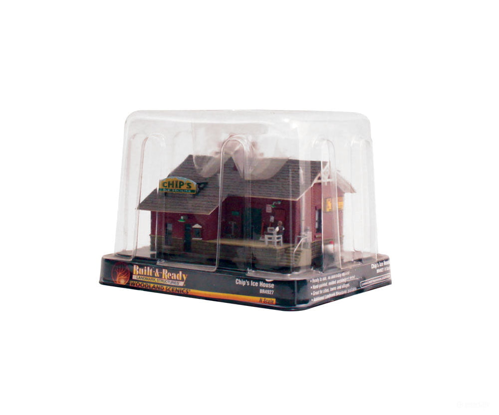 Woodland Scenics 4927 Chip’s Ice House N Scale Structures