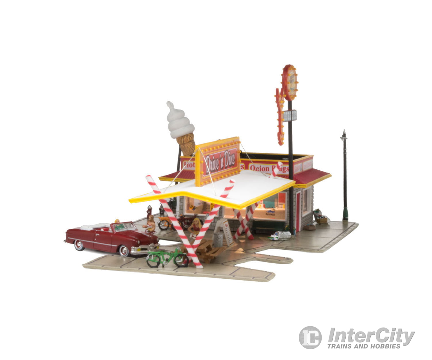 Woodland Scenics 4929 Drive ’N Dine (Lit) N Scale Structures