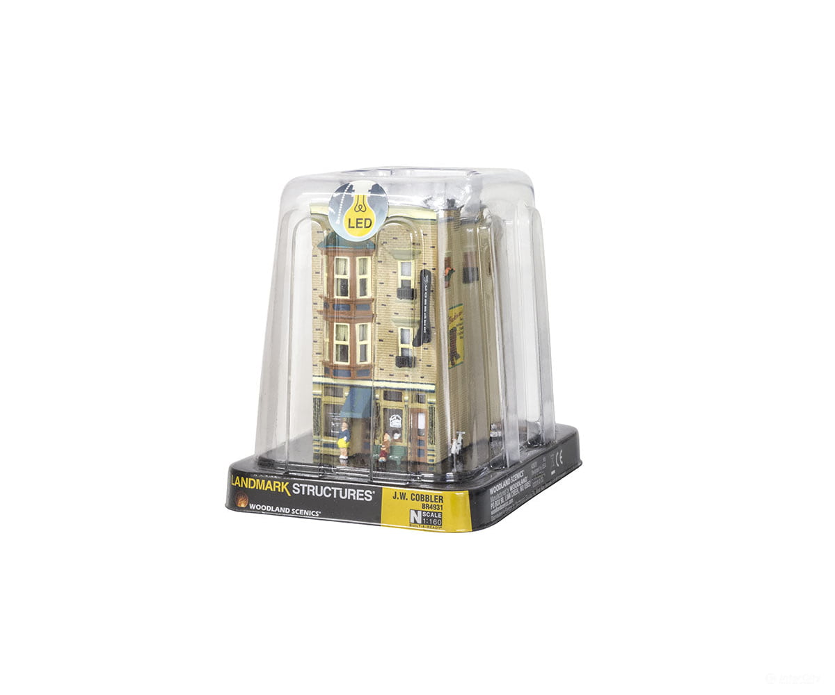 Woodland Scenics 4931 J.w. Cobbler (Lit) N Scale Structures