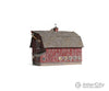 Woodland Scenics 4932 Old Weathered Barn (Lit) N Scale Structures