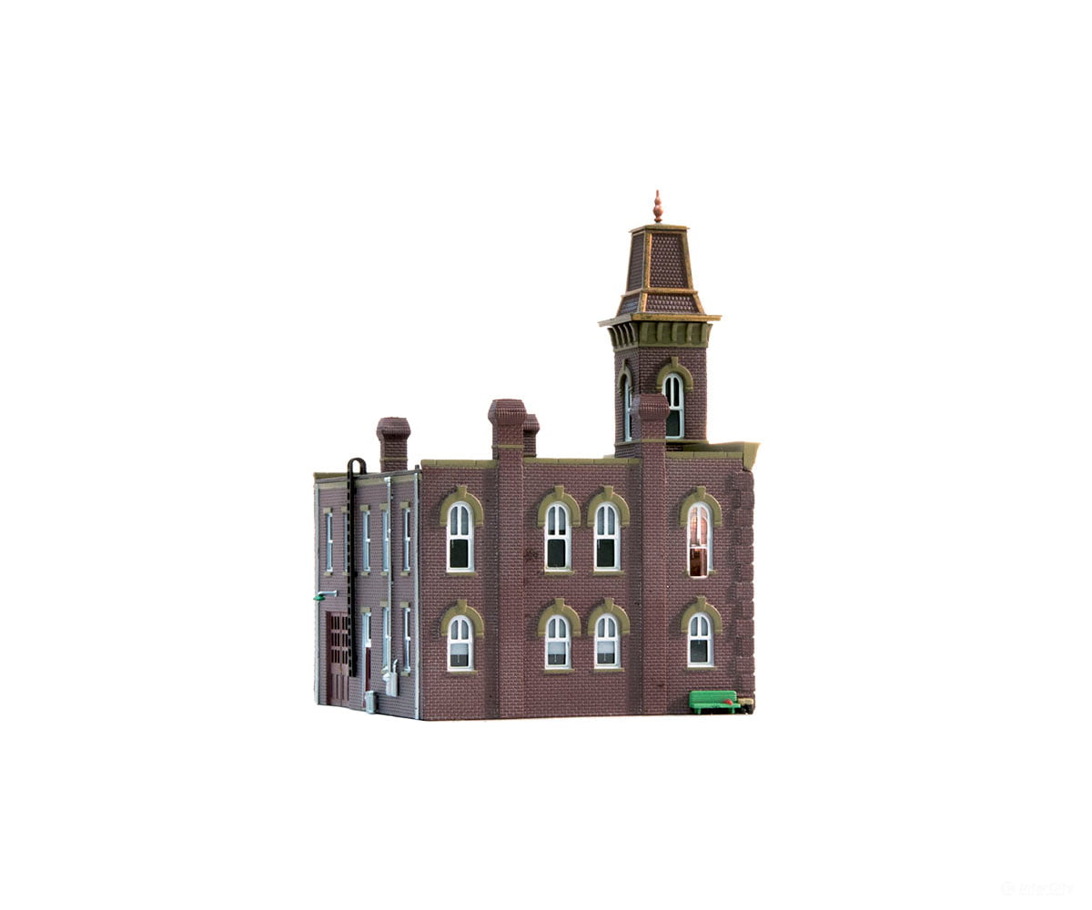 Woodland Scenics 4934 Firehouse (Lit) N Scale Structures