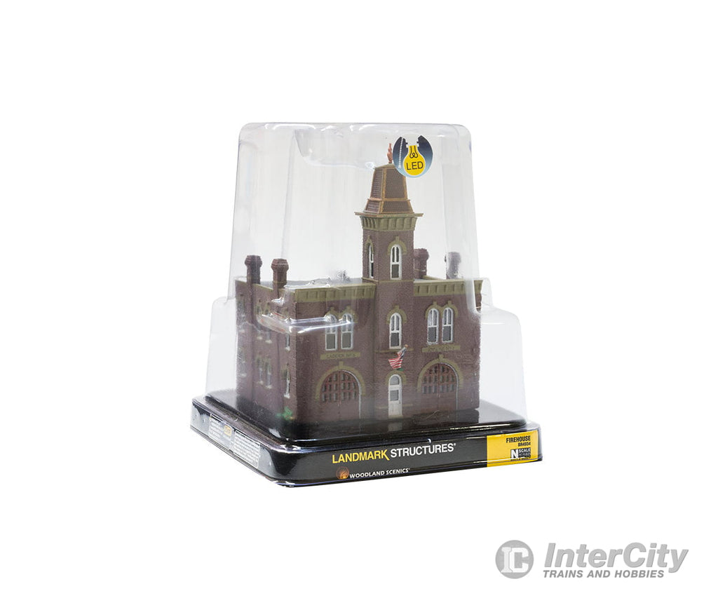 Woodland Scenics 4934 Firehouse (Lit) N Scale Structures