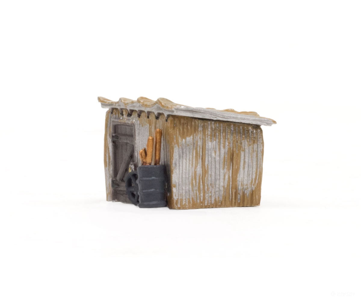 Woodland Scenics 4946 Tin Shack N Scale Structures