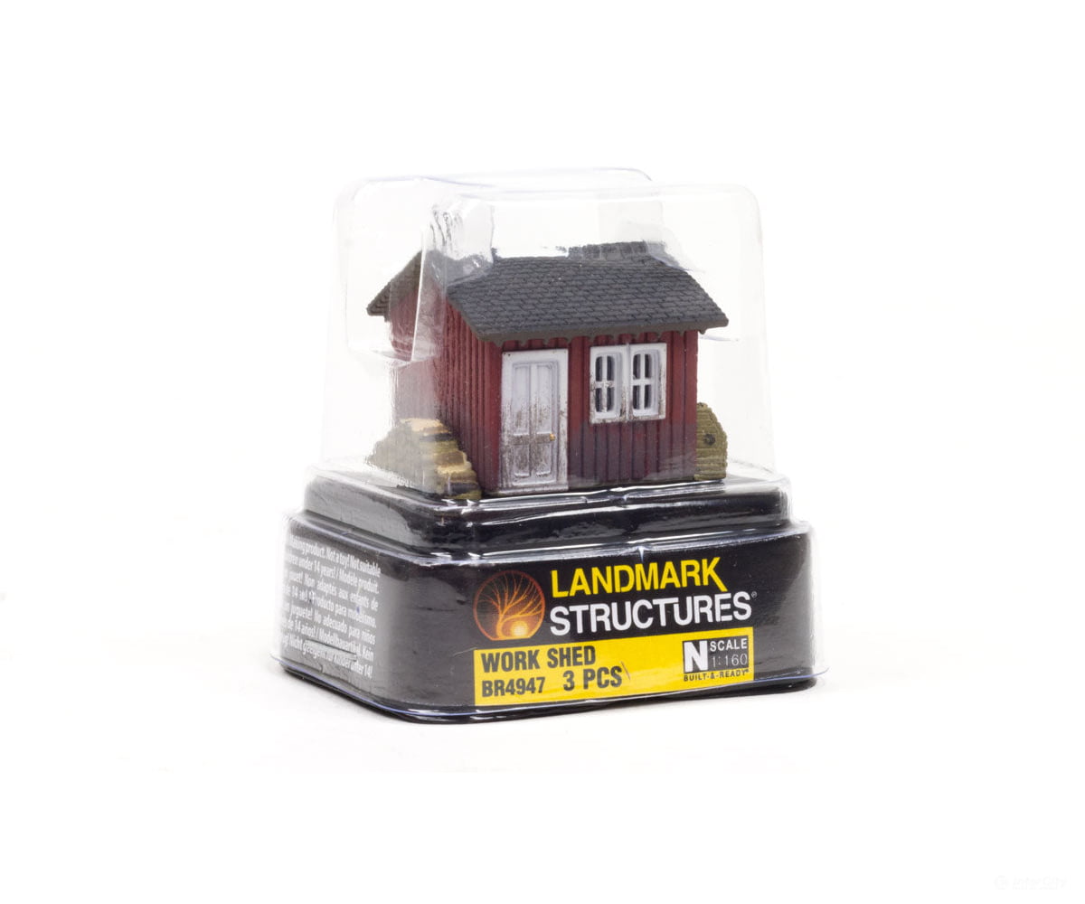 Woodland Scenics 4947 Work Shed N Scale Structures
