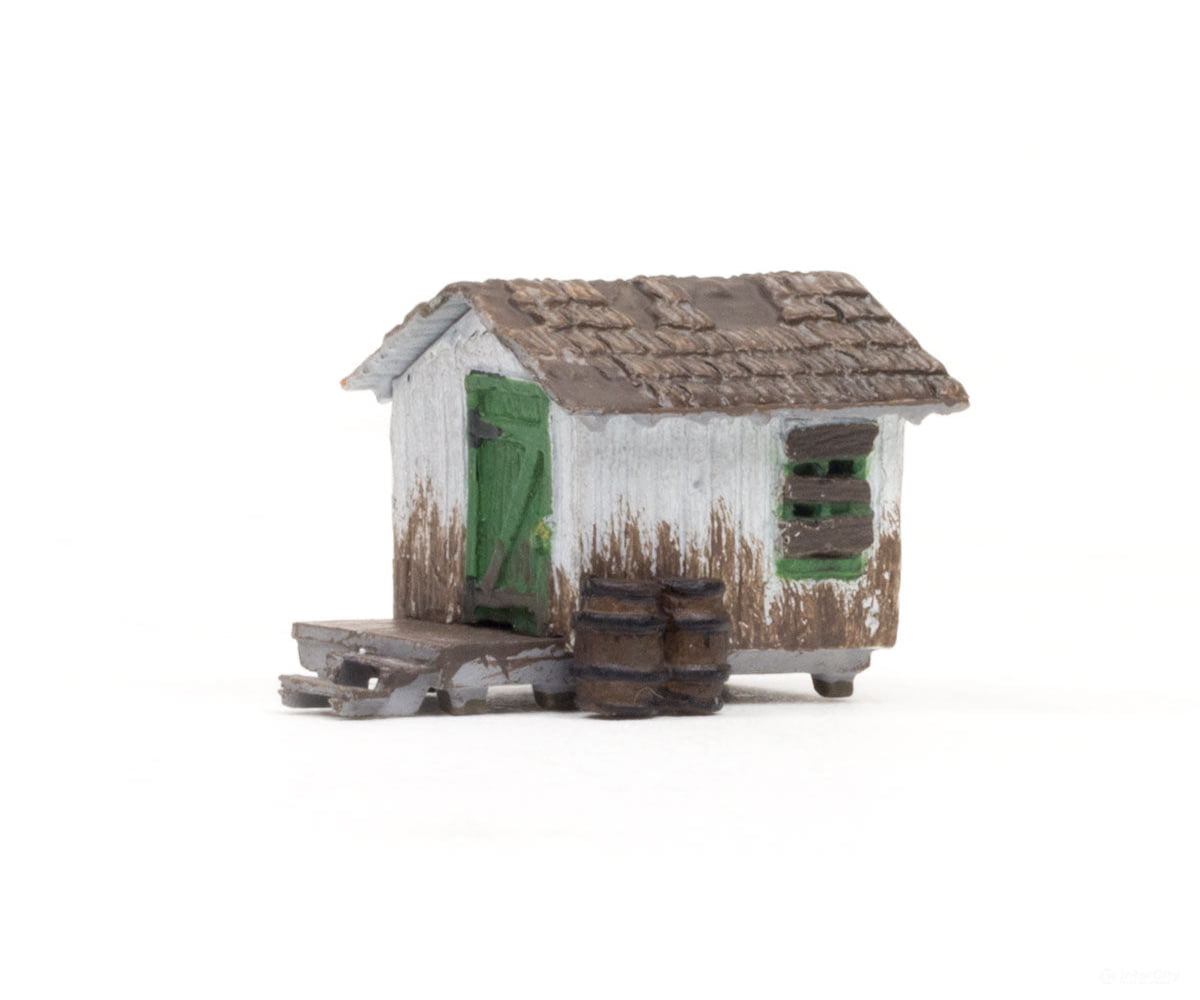 Woodland Scenics 4948 Wood Shack N Scale Structures